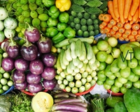 fruit vegetable market - 1